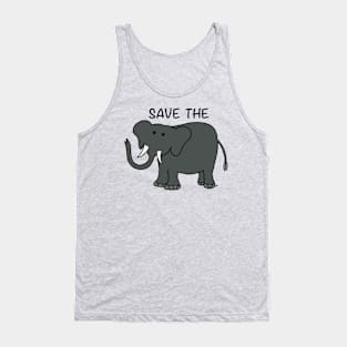 Save the Elephants Tank Top